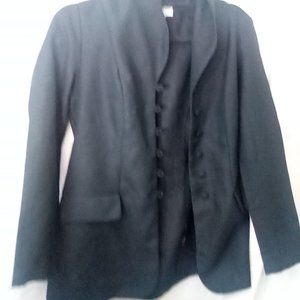 Black blazer vintage made in the USA